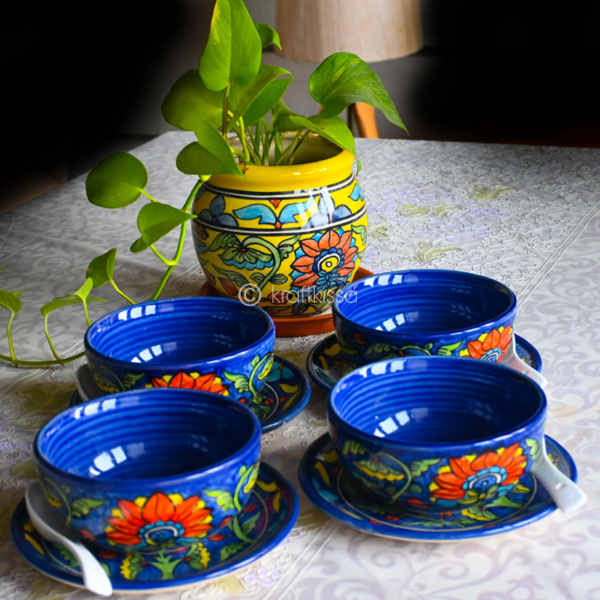 Khurja Bowl Set Set Of 4 Kraftkissa